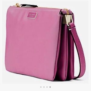 Kate Spade Triple Gusset Crossbody Purse NWOT